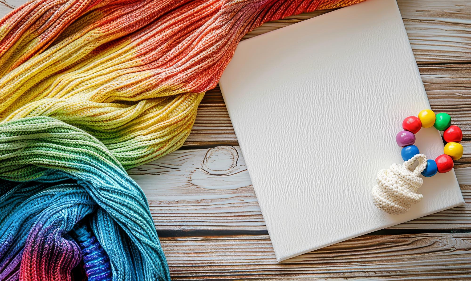 collection of sampled thread cards